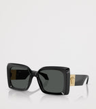 Versace square irregular sunglasses, UK version