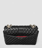 Aspinal of London large Lottie shoulder bag leather - British product