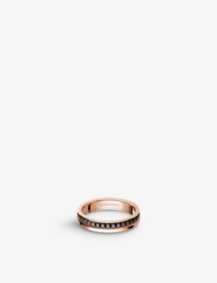 Boucheron wedding band Quatre Classique 18ct pink gold (British brand)