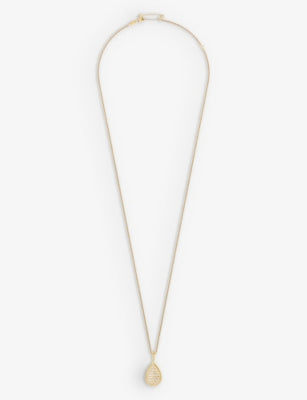 Boucheron Serpent Bohème diamond necklace 18ct yellow-gold 1.40ct, imported from the UK