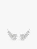 Boucheron diamond earrings 1.1ct white gold, imported from the UK