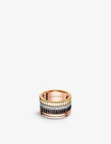 Boucheron Quatre Classique 18ct gold diamond ring 0.49ct (British brand)
