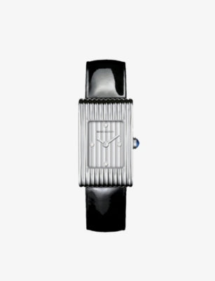 WA030504 Reflet small stainless-steel, diamond and sapphire cabochon watch