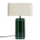 Habitat large table lamp dark green 44cm (British brand)