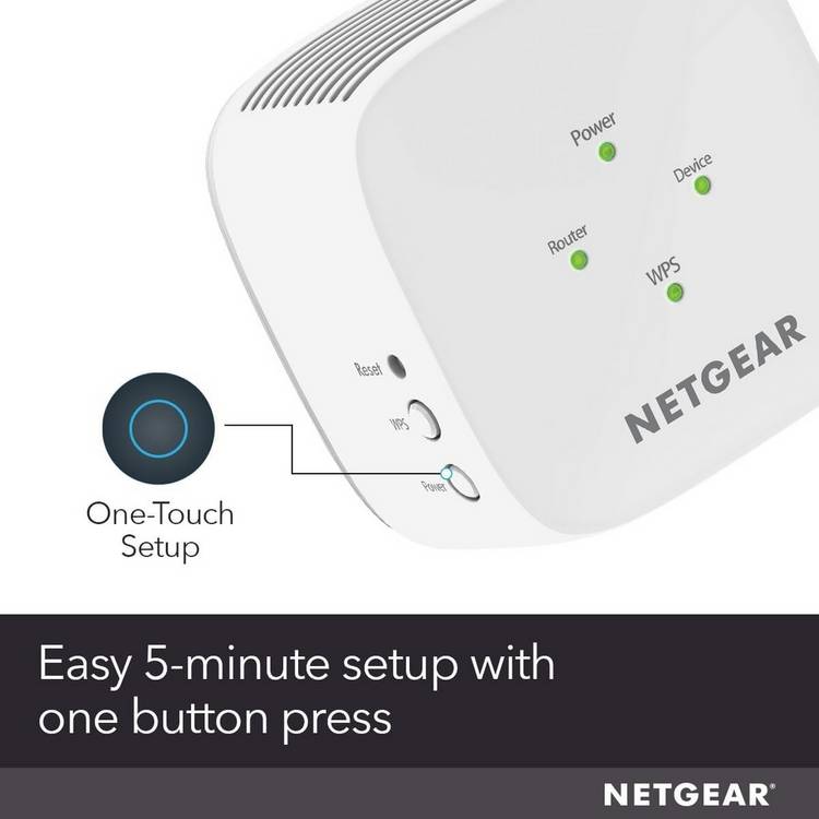 Netgear EX3110 AC750 range extender, imported from the UK