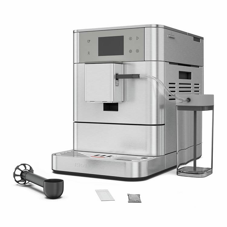 KitchenAid KF7 espresso machine steel (British brand)