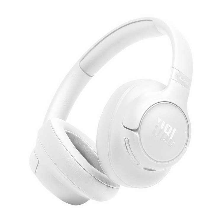 JBL Tune 730BT white wireless over-ear headphones, imported from the UK