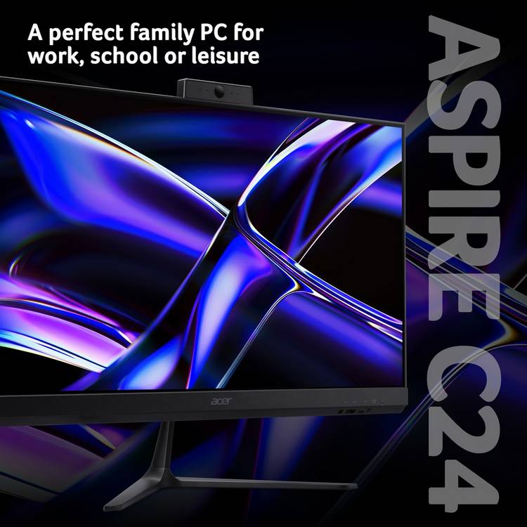 Acer all-in-one desktop 23.8 inch Intel Core i3 (British brand)