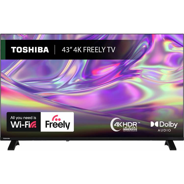 Toshiba 43-inch 4K UHD Smart TV - British product