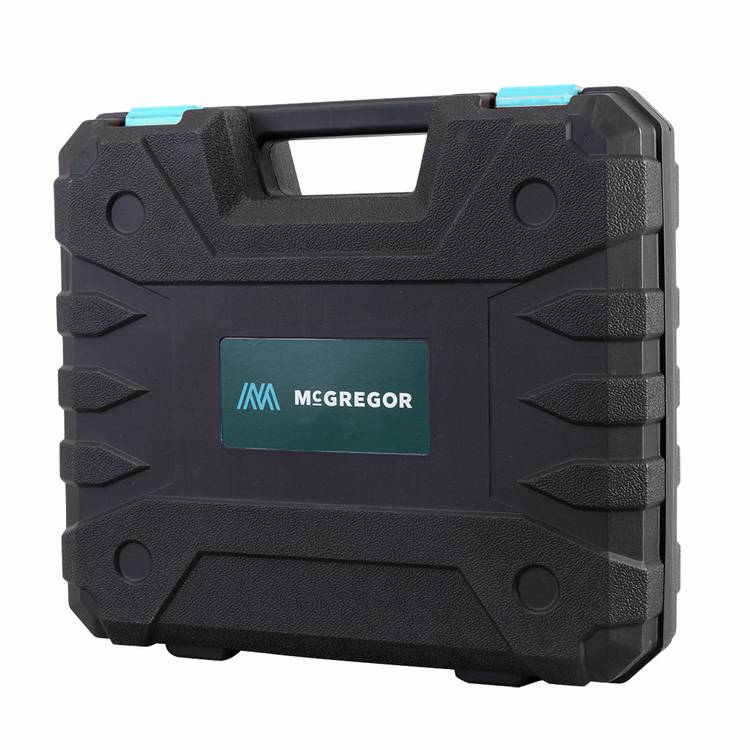 McGregor 18V combi drill with 100 accessories, imported from the UK