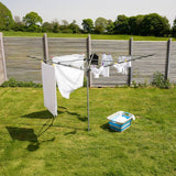 Addis 40m 4 arm rotary outdoor airer (British brand)