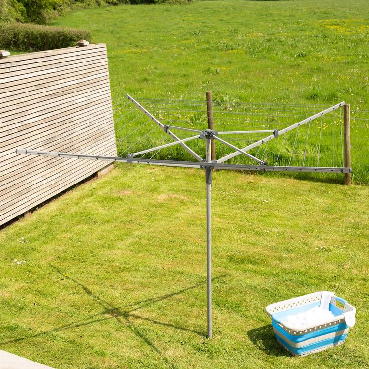 Addis 40m 4 arm rotary outdoor airer (British brand)