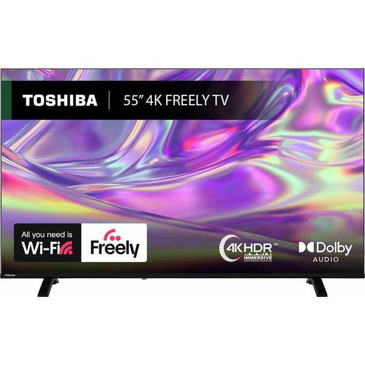 Toshiba 55-inch 4K Smart TV (British brand)
