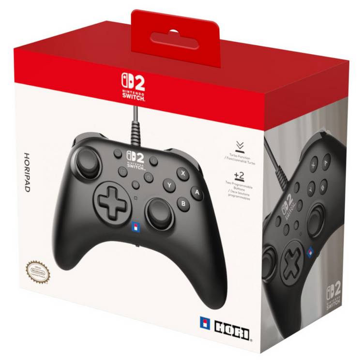 HORI HORIPAD Turbo wired controller (British brand)