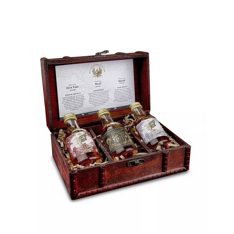Pirate's Grog original rum miniatures gift set, UK version