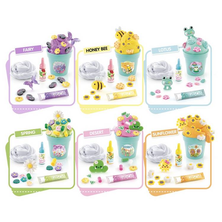 So Slime Flower Mini Garden slime kit - British product