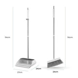 Swan Elevate long handled dustpan and brush set - British product
