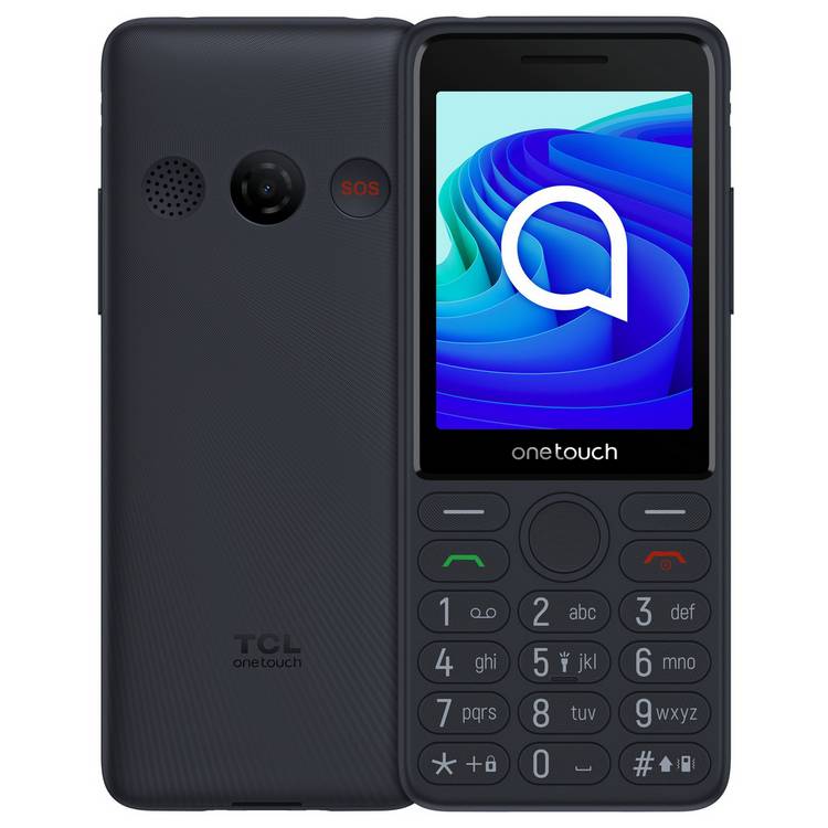 TCL onetouch 4042S black feature phone, imported from the UK