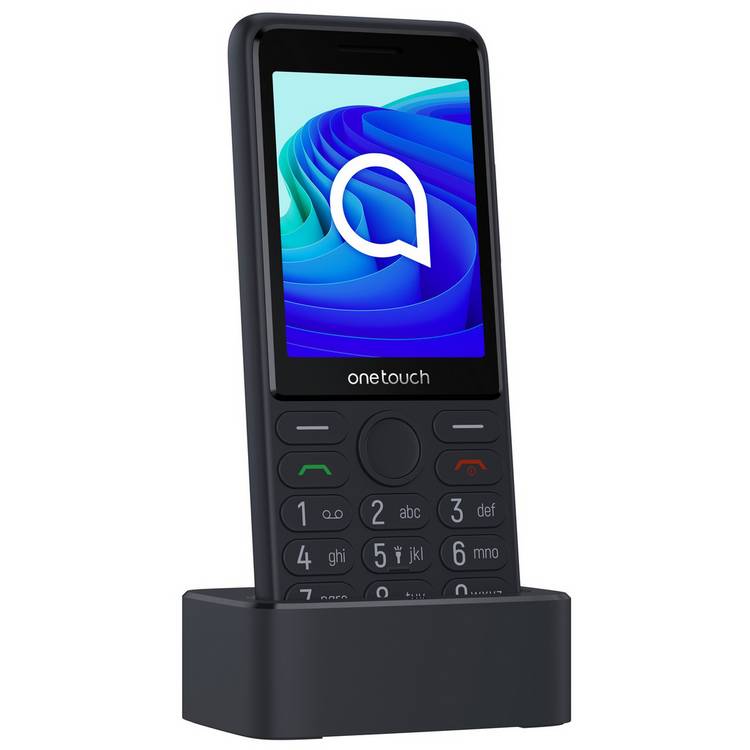 TCL onetouch 4042S black feature phone, imported from the UK