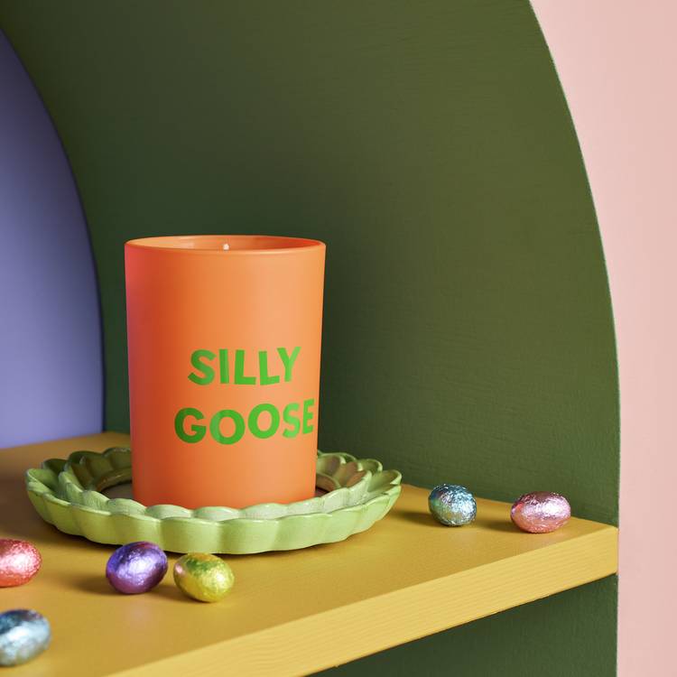 Argos Home Silly Goose scented candle 8cm, UK version