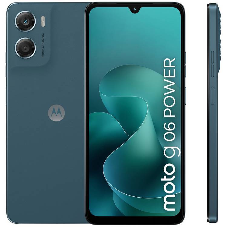 Motorola g06 POWER smartphone 64GB Pantone Blue - British product