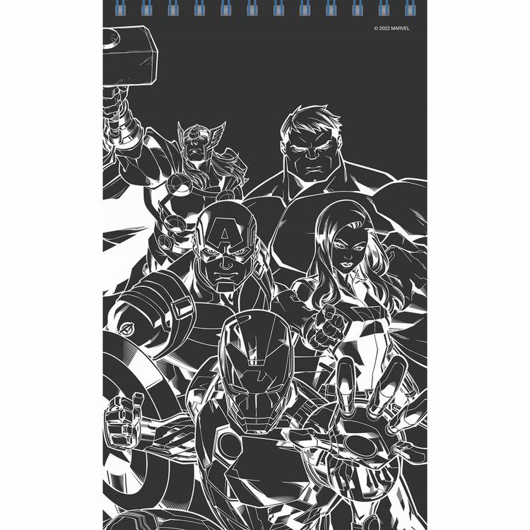 Marvel Avengers activity pad set spiral bound 38x51cm - British product