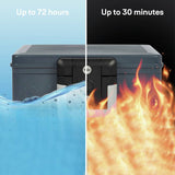 Yale medium fire and waterproof key lock chest, UK version