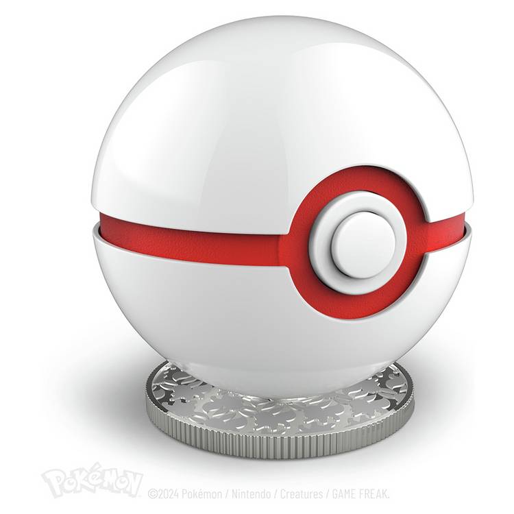 The Wand Company Pokémon Premier Ball mini replica, UK version