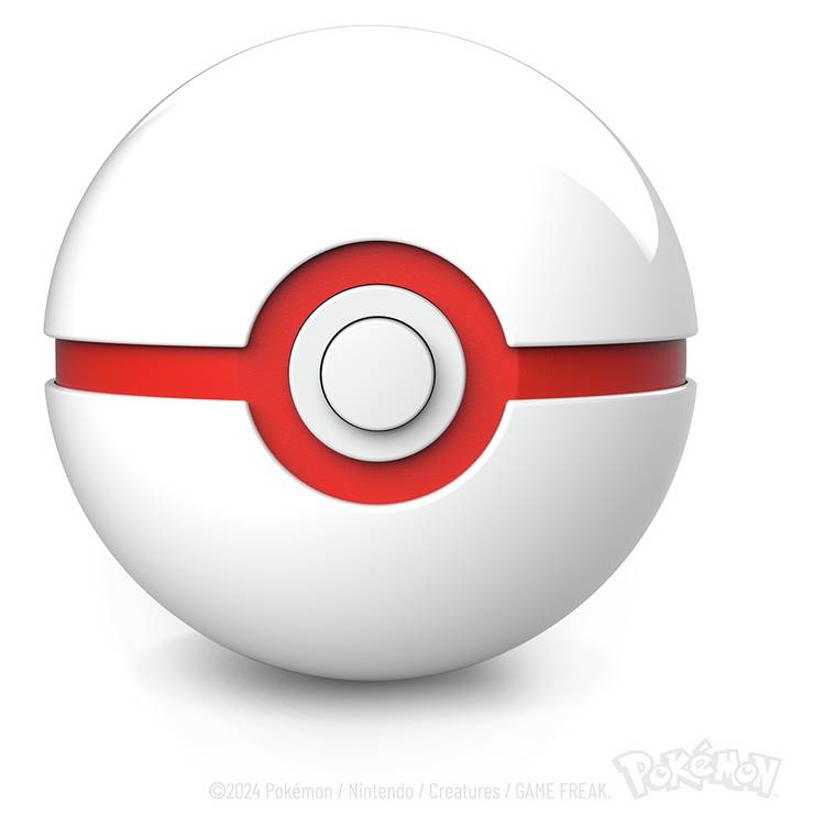 The Wand Company Pokémon Premier Ball mini replica, UK version