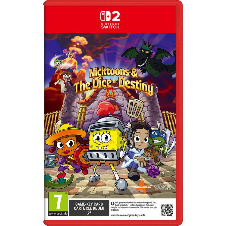 Nickelodeon Nicktoons Dice of Destiny Nintendo Switch 2 game (British brand)