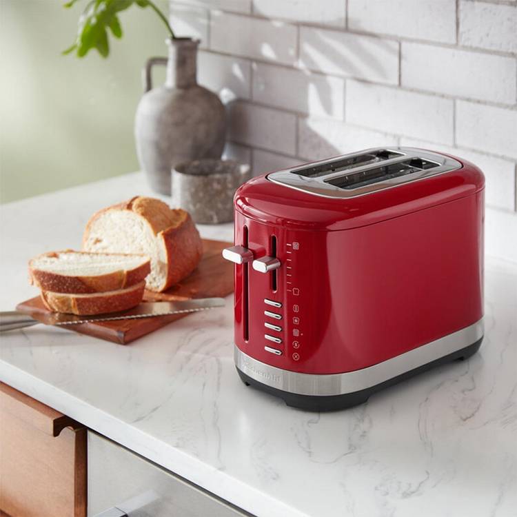 KitchenAid toaster Empire Red 2 slice (British brand)