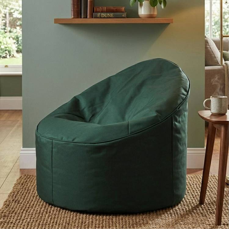 Kaikoo outdoor beanbag chair large bottle green, imported from the UK