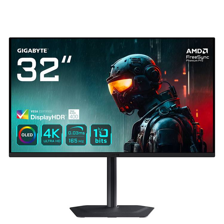 Gigabyte MO32U OLED gaming monitor 32 inch (British brand)