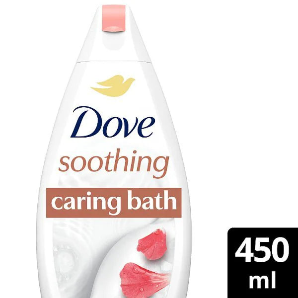 Dove Almond Cream Hibiscus Bath Soak 450ml - British product