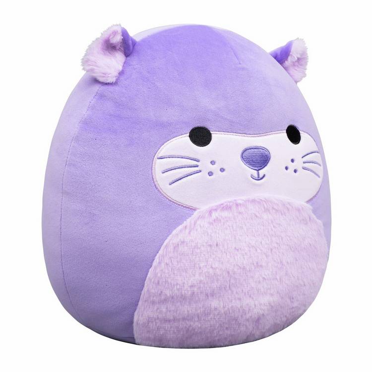 Squishmallows 12-inch Whitty purple otter plush, UK version