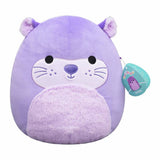 Squishmallows 12-inch Whitty purple otter plush, UK version