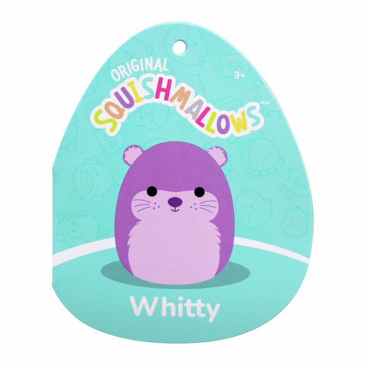 Squishmallows 12-inch Whitty purple otter plush, UK version