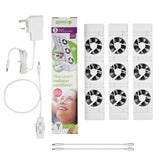 Argos SpeedComfort Radiator Fan Trio Set White- Buy online at McGrocer