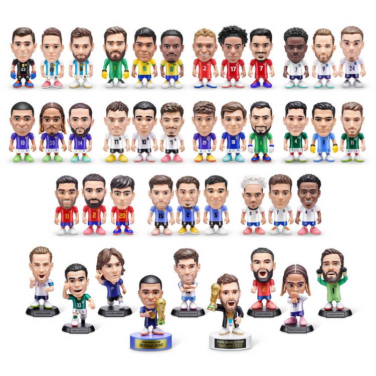 Zuru Ballers FIFA Series 1 collectable toy 9.5cm, UK version