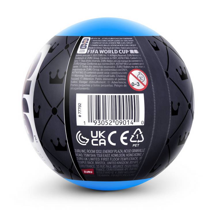 Zuru Ballers FIFA Series 1 collectable toy 9.5cm, UK version