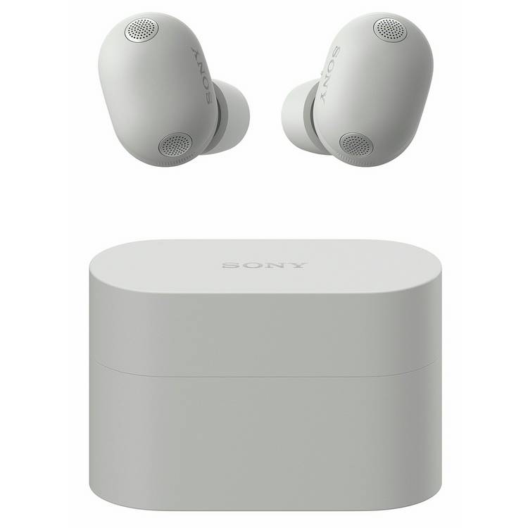 Sony WF-1000XM6 noise cancelling earbuds silver, UK version