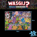 Wasgij Bullseye mystery jigsaw puzzle 1000 pieces, imported from the UK