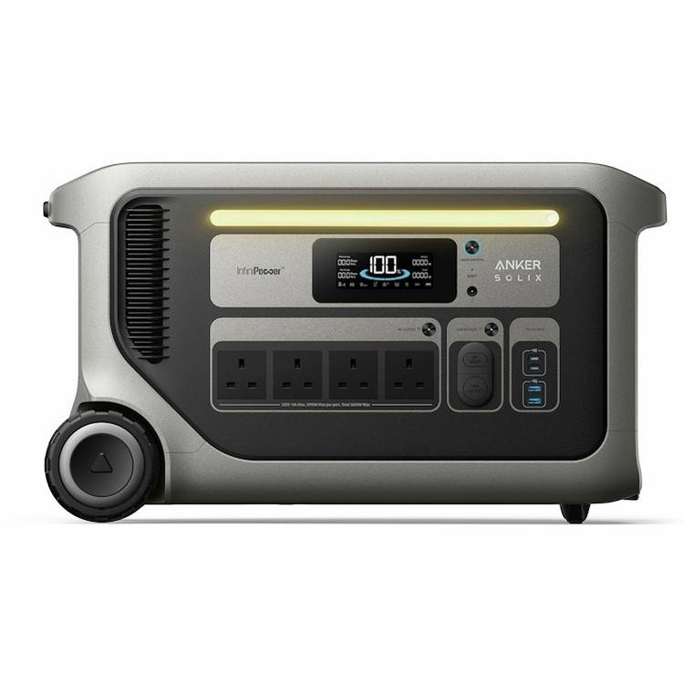 Anker SOLIX F3000 portable power station 3072Wh, imported from the UK