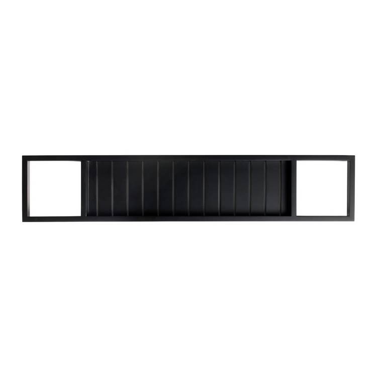 Habitat bamboo bath bridge black 76cm - British product