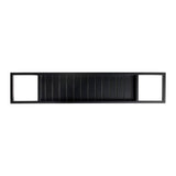 Habitat bamboo bath bridge black 76cm - British product