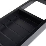 Habitat bamboo bath bridge black 76cm - British product