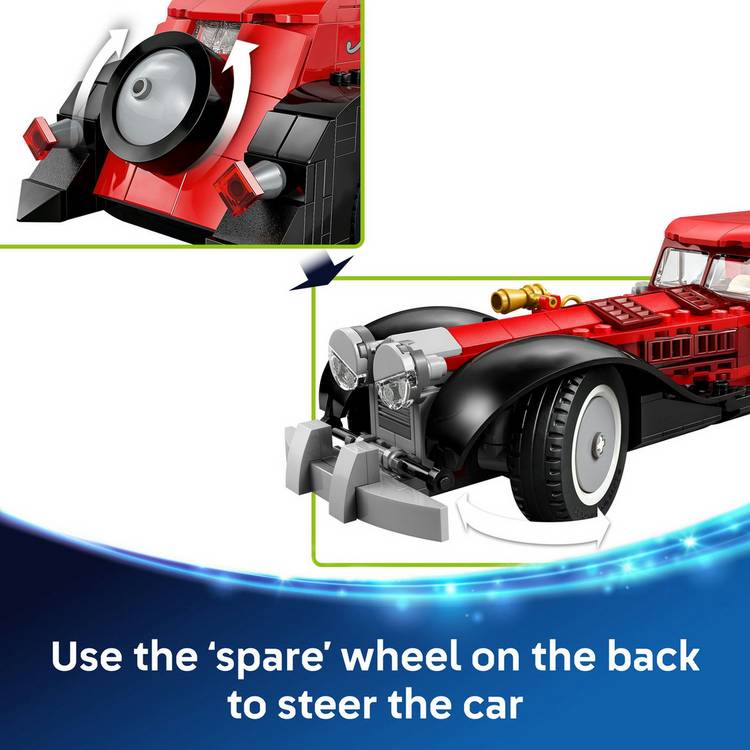 LEGO Disney Cruella's Car building set 43277, imported from the UK