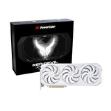 PowerColor Radeon RX 9070 XT 16GB white graphics card, UK version