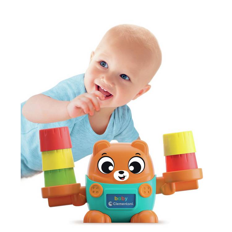 Baby Clementoni balancing bear toy (British brand)