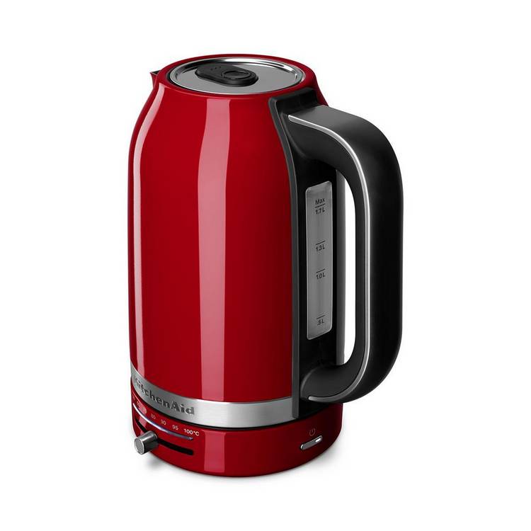 KitchenAid variable temperature kettle red 1.7L (British brand)